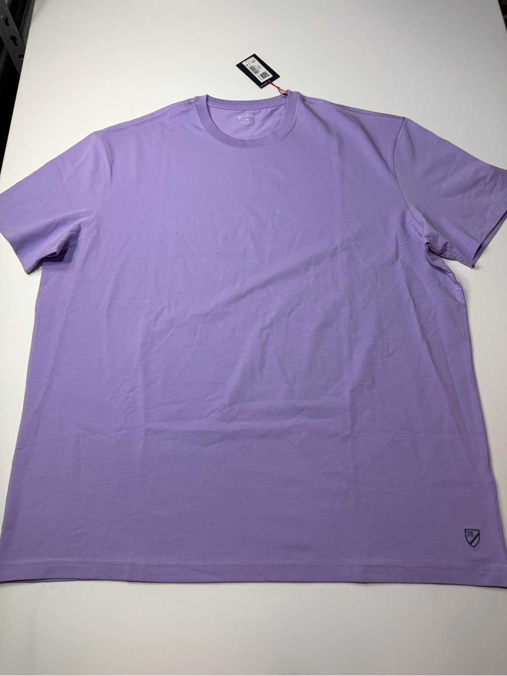 Daniel Cremieux Lavender Short Sleeve Crewneck Tee size XL NWT